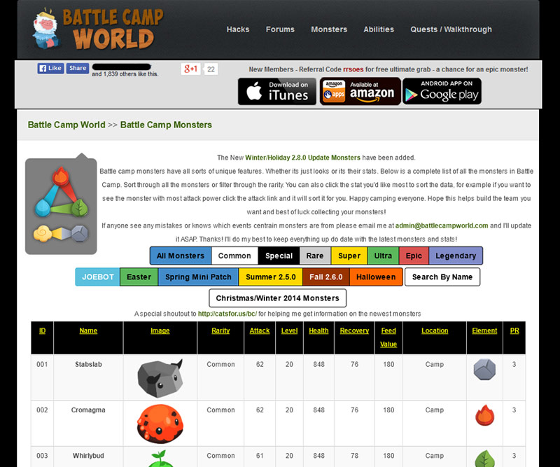 Battle Camp World example 2