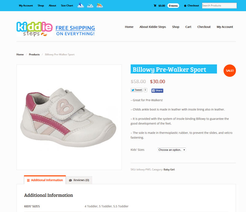 Kiddie Steps example 3